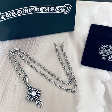 chrome hearts necklace replica|chrome hearts for small face.